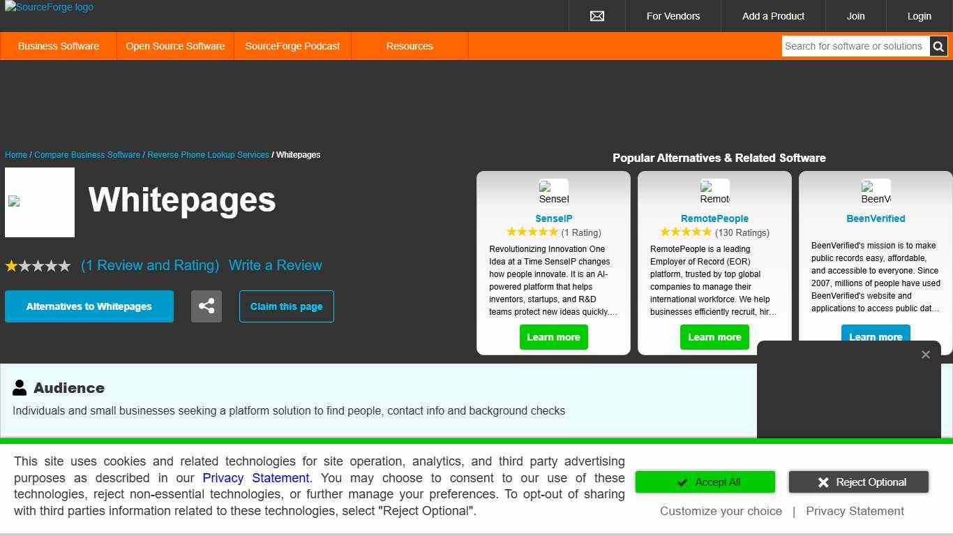 Whitepages Reviews in 2026